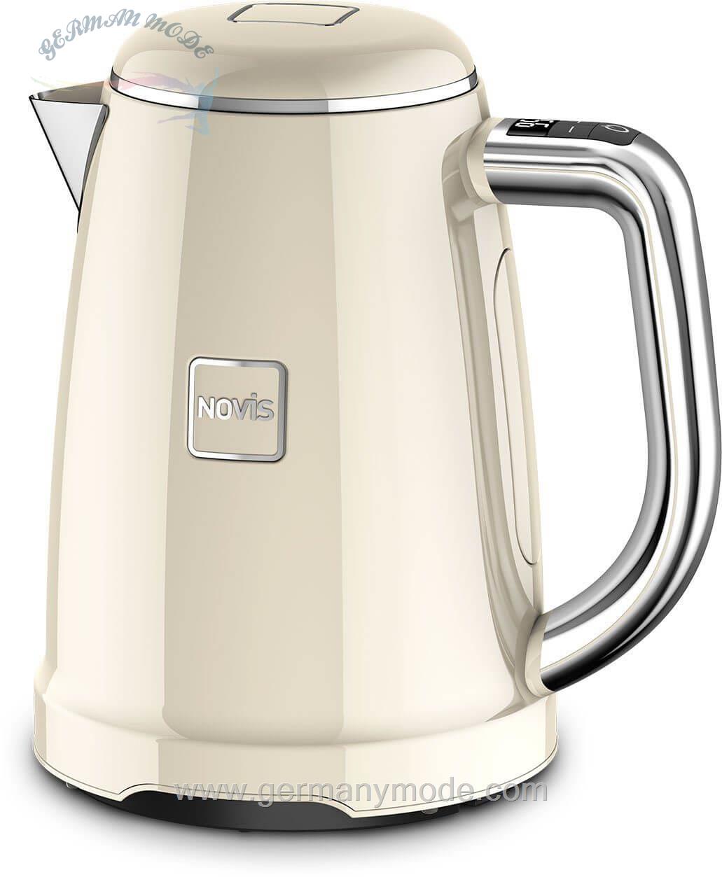 کتری برقی نوویس سوئیس NOVIS KETTLE KTC1 CREAM