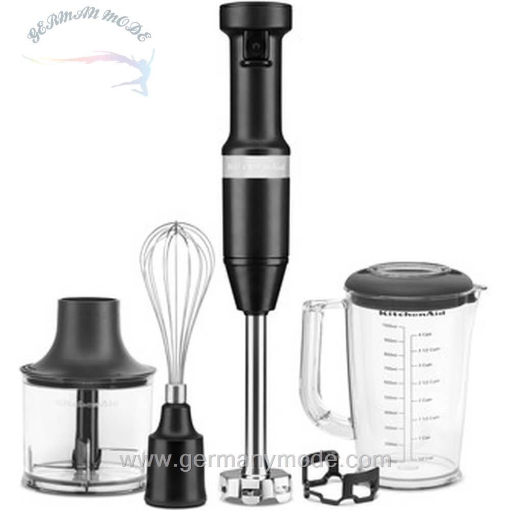 گوشت کوب برقی کیچن اید آمریکا STABMIXER MIT ZUBEHÖR 5KHBV83/Matt schwarz