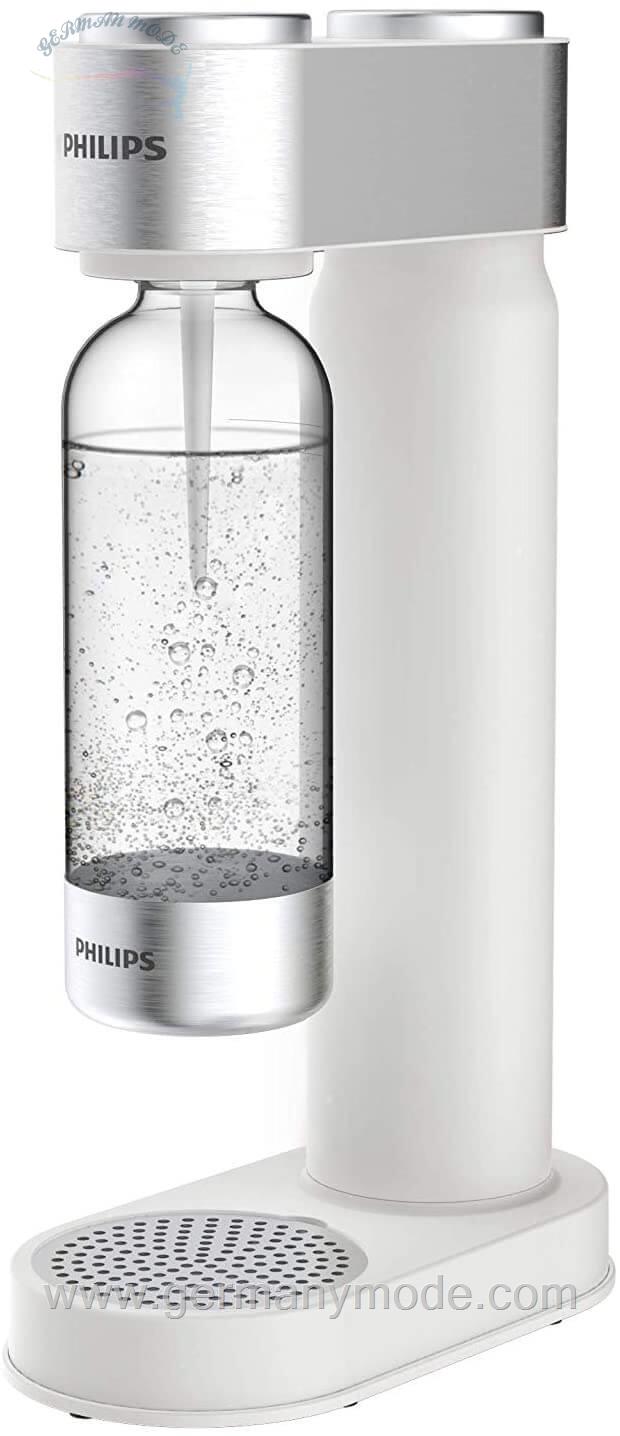 دستگاه نوشابه ساز و آب گاز دار فیلیپس هلند Philips Water ADD4902WH-10 GoZero Wassersprudler- plastik- 1 Liter- Weiß