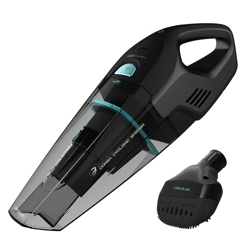 جارو شارژی دستی سکوتک اسپانیا Cecotec Conga Immortal ExtremeSuction برای سطوح، مبلمان، ماشین، موی حیوانات خانگی