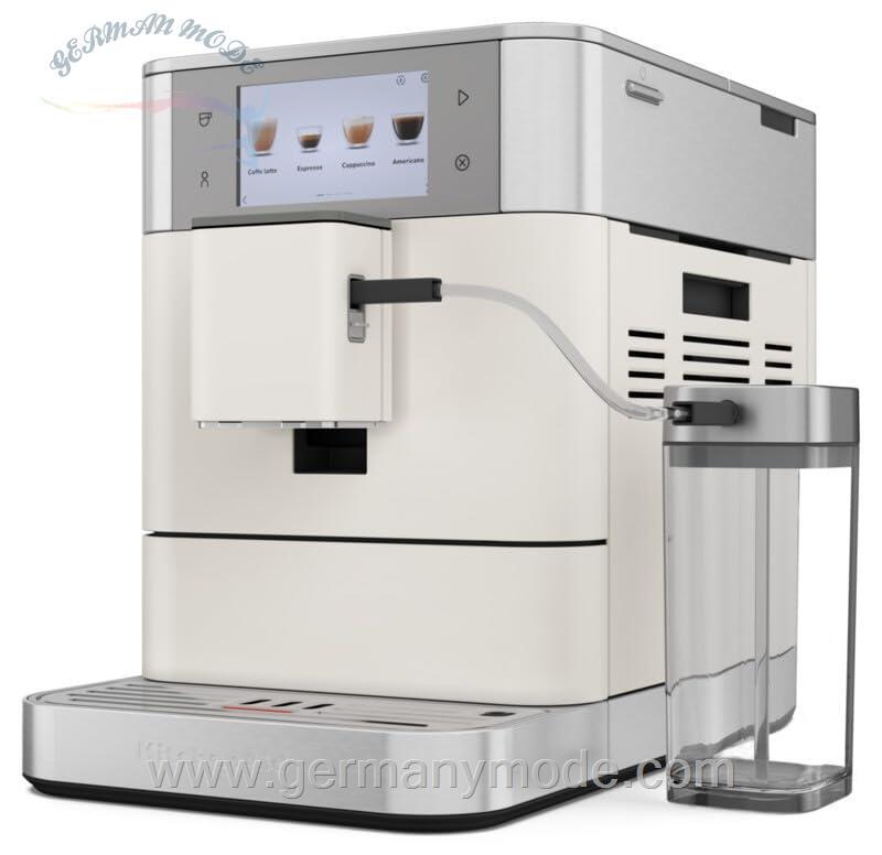 اسپرسو ساز قهوه ساز تمام اتوماتیک کیچن اید آمریکا KitchenAid دستگاه قهوه ساز اسپرسوساز KF8 Porcelain White 5KES8558EPL