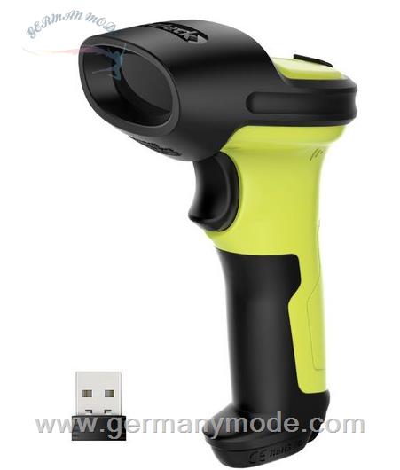 بارکد خوان اسکنر لیزری دستی اینتک Inateck Barcode Scanner Wireless 2.4 GHz BCST-60 Handscanner Grün