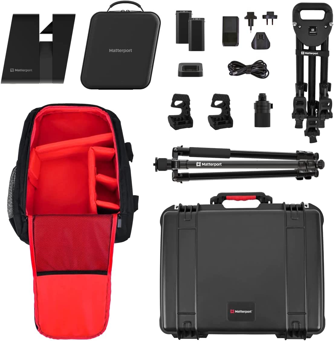 خرید از آمازون - Matterport Pro3 Acceleration Kit 3D Lidar Scanner دوربین دیجیتال برای ایجاد تجربه های حرفه ای از تور مجازی سه بعدی با 360 نمایش و عکاسی 4K در فضاهای داخلی و خارجی با دقت مطمئن بسته کیت شتاب Pro3