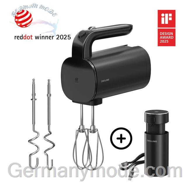 همزن برقی شارژی زولینگ آلمان Zwilling XTEND Kabelloses Handrührgerät, Starter Set mit Akku