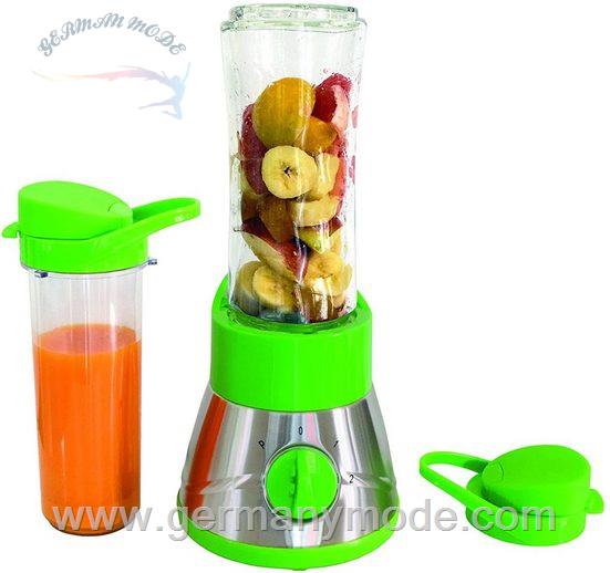 مخلوط کن اسموتی ساز جانگ JUNG Standmixer Profi Mix Go grün - Edelstahl Smoothie Maker mit Puls-Funktion, S0Y2X0WVP2