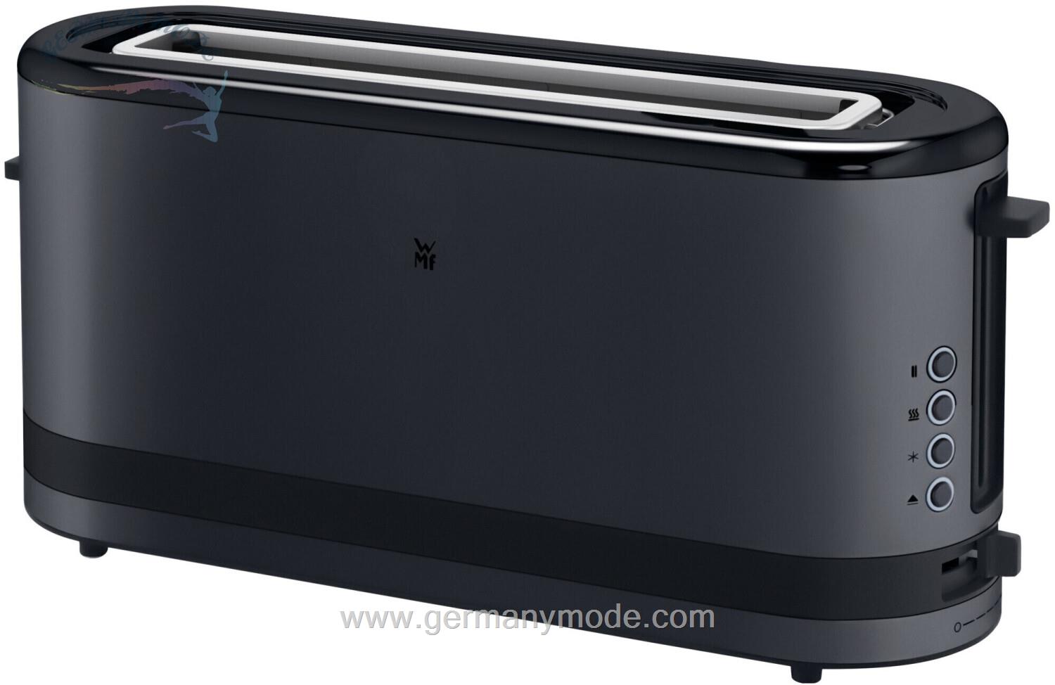 توستر وی ام اف آلمان WMF KÜCHENminis Langschlitz Toaster schwarz