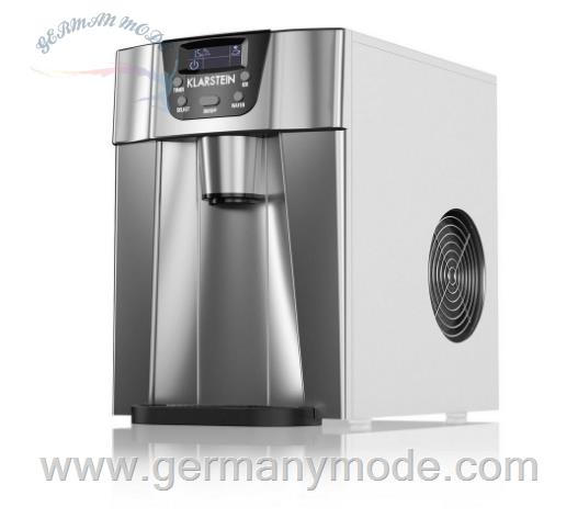 یخ ساز کمپرسوردار رومیزی کلارشتاین آلمان Klarstein Ice Volcano 2G 2GS silber