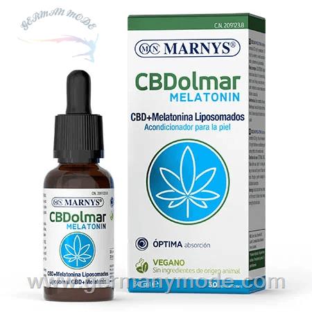 قطره لیپوزومی CBD ملاتونین حاوی آنتی اکسیدان مناسب پوست حساس مارنیس اسپانیا MARNYS CBDolmar Melatonin CB102