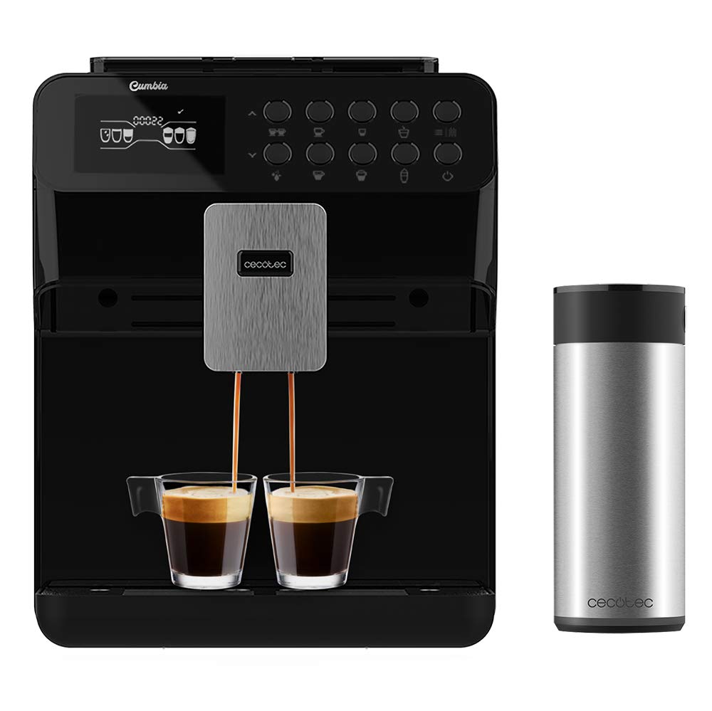 اسپرسو ساز سکوتک اسپانیا سری بیانکا Cecotec Power Matic-ccino 6000، بار 19، مخزن دانه قهوه 250 گرم