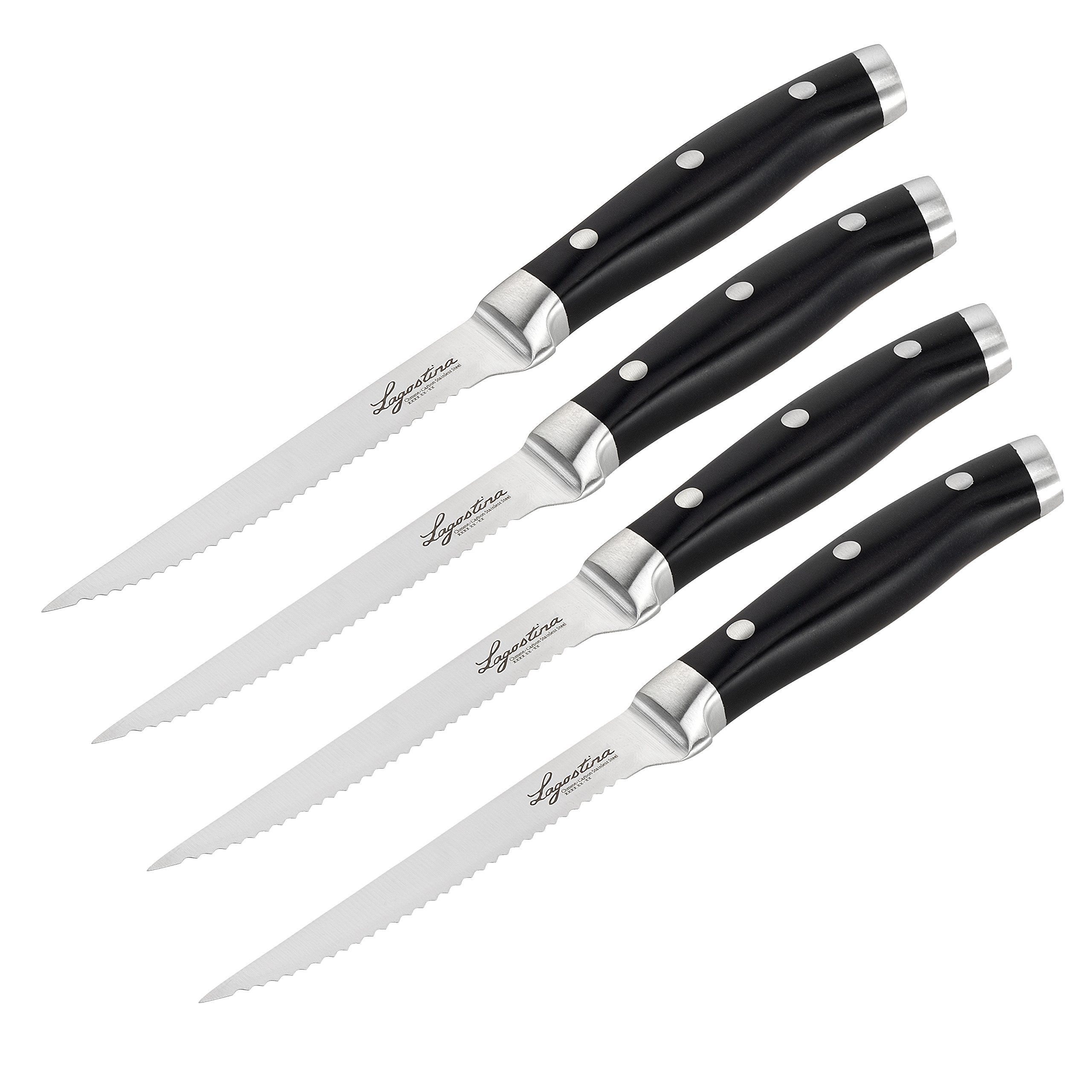 ست چاقو لاگوستینا ایتالیا Lagostina Set 4 Steakmessern k049s414