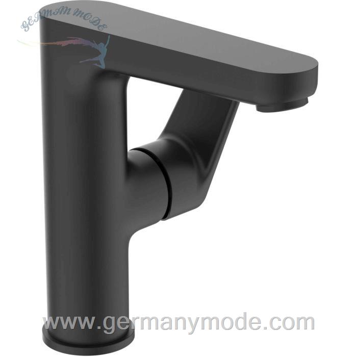 شیر مخلوط روشویی پایه کوتاه ایدیل استاندارد Ideal Standard Cerafine BC555 silk black ohne Ablaufgarnitur BC555XG