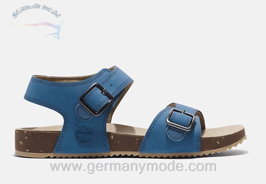 صندل بچگانه تیمبرلند آمریکا TIMBERLAND CASTLE ISLAND SANDALE MIT FERSENRIEMCHEN FÜR KINDER IN BLAU