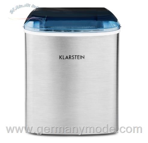 یخ ساز کمپرسوردار رومیزی کلارشتاین آلمان Klarstein On-The-Rocks Eismaschine edelstahl schwarz