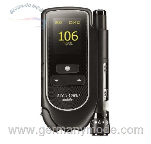 دستگاه تست قند خون اکیو چک آلمان Accu-Chek Mobile Set III mmol/l