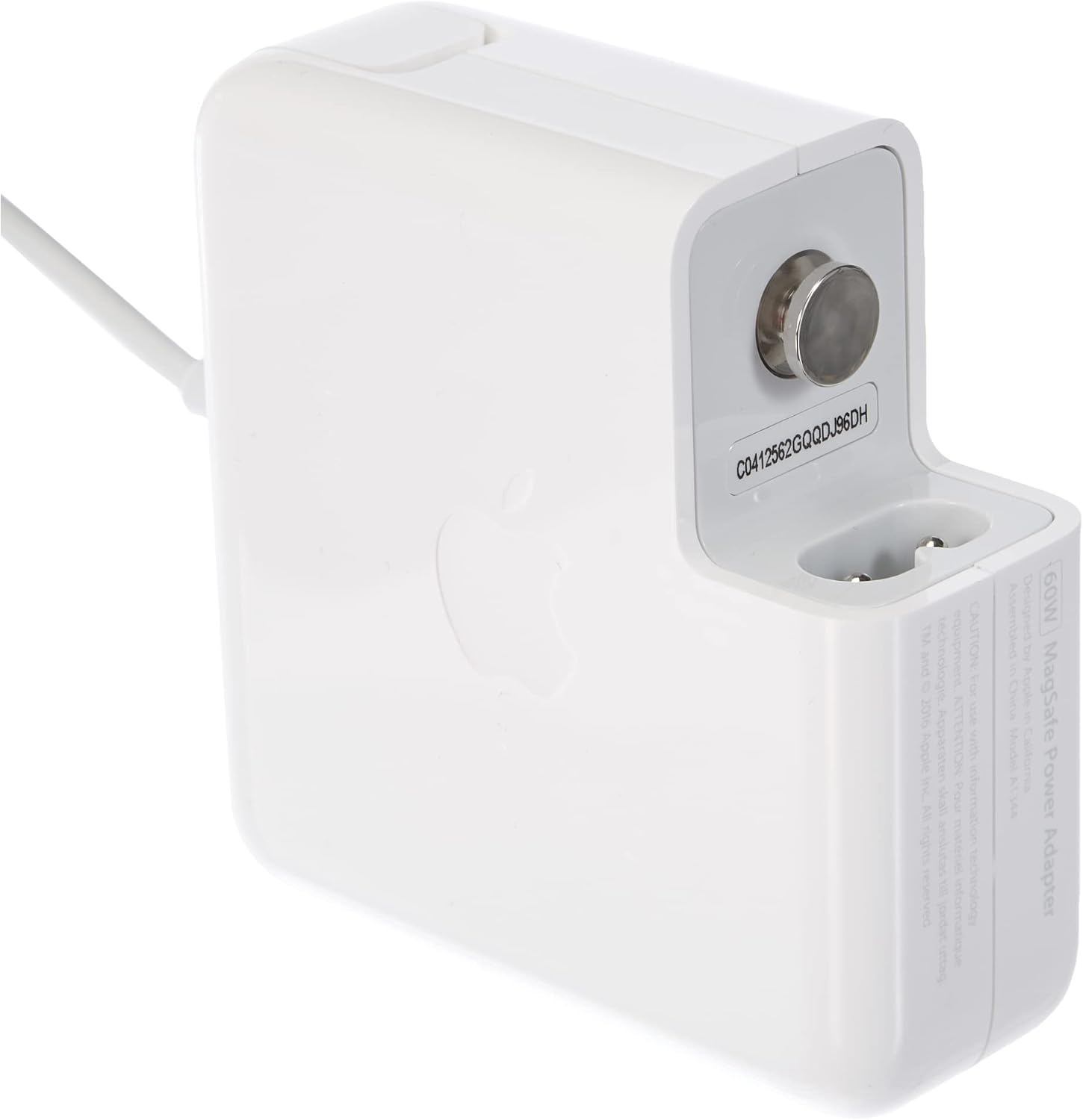 آداپتور اپل اورجینال برق 60 واتی MagSafe اپل (برای مک بوک و مک بوک پرو 13 اینچی)