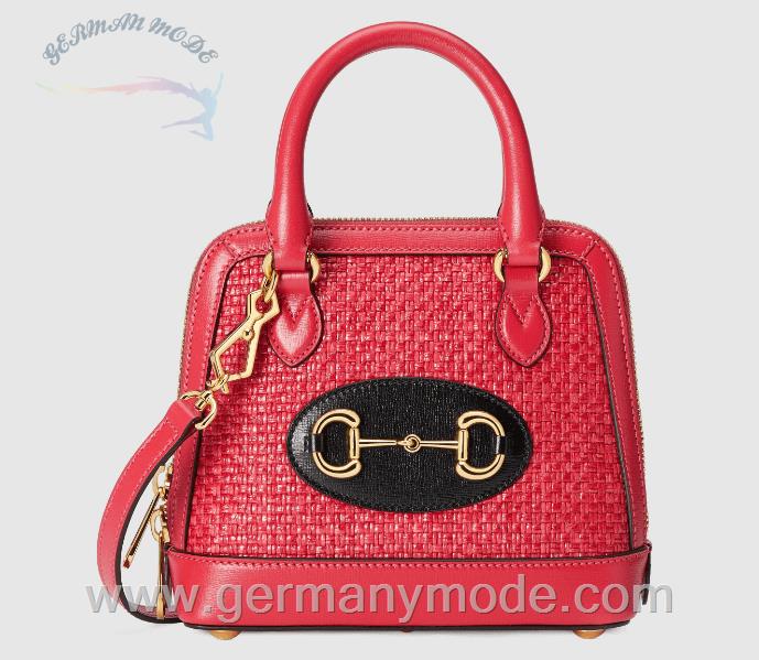 کیف دستی زنانه گوچی ایتالیا Gucci Horsebit 1955 Mini-Henkeltasche 640716 2VAAG 6569