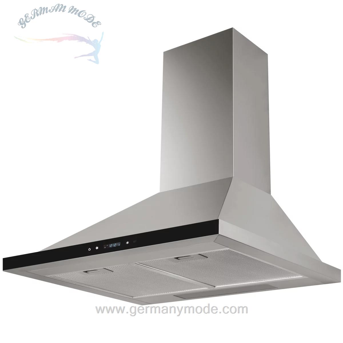 هود آشپزخانه سینتروکس آلمان Syntrox Germany Dunstabzugshaube 60 cm mit Touch Screen und Fernbedienung DH 210W 60 Touch Glas Tower
