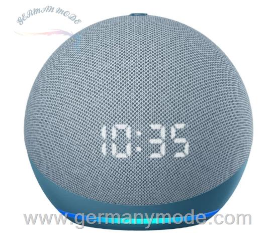 اسپیکر آمازون آمریکا Amazon Echo Dot 4. Generation blaugrau mit LED-Display