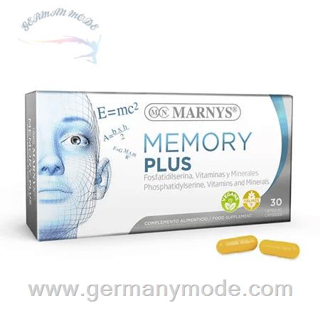 کپسول مکمل تقویت حافظه تمرکز مارنیس اسپانیا MARNYS Memory Plus Capsules MN340A