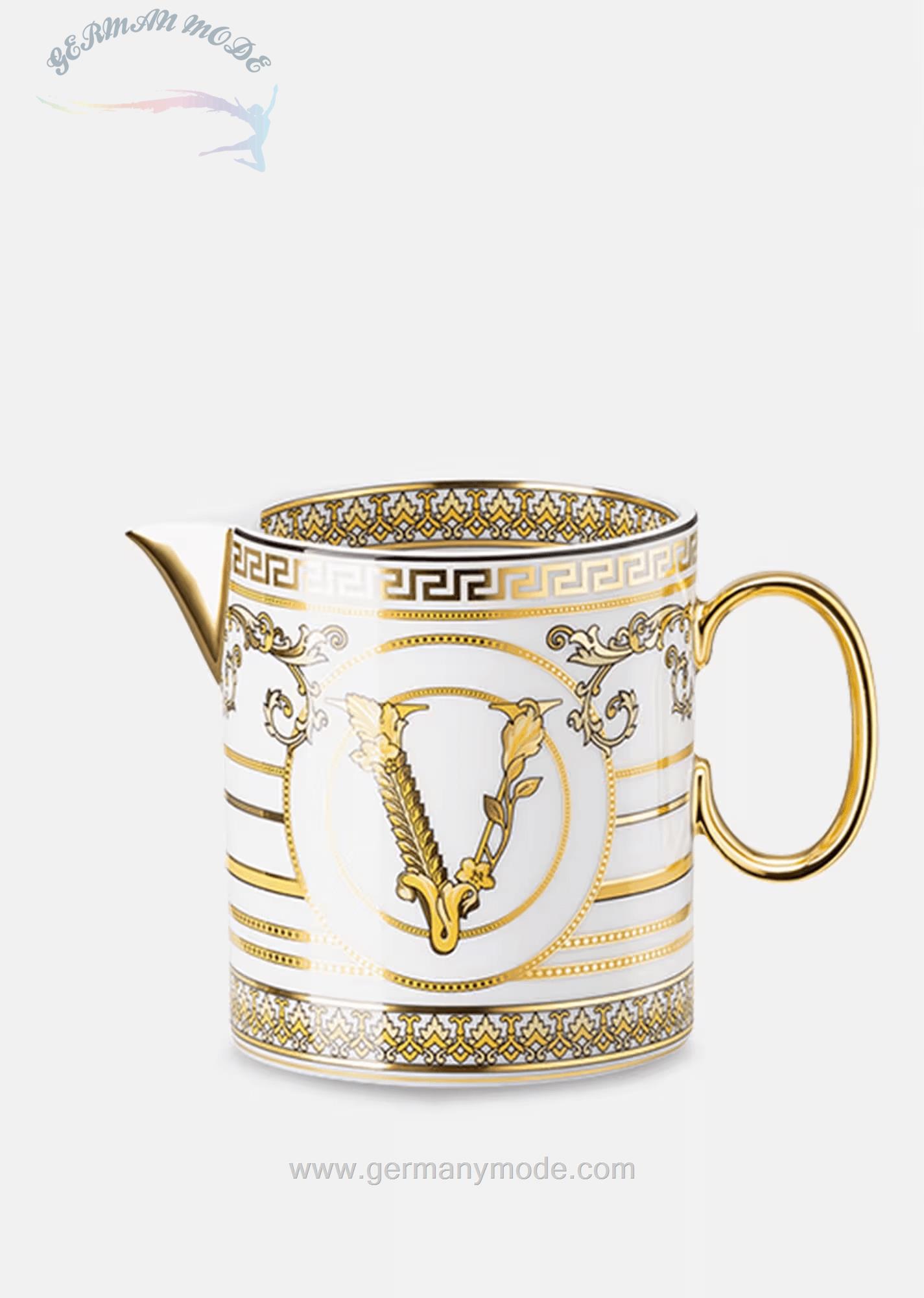 قوری شیرخوری 6 نفره ورساچه ایتالیا VERSACE VIRTUS GALA MILCHKÄNNCHEN