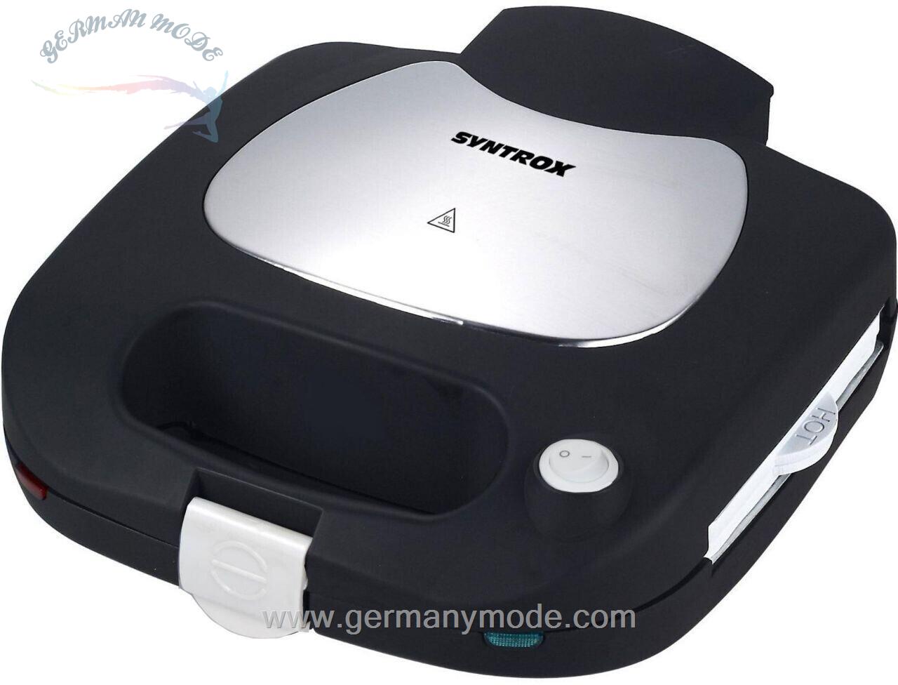 گریل ساندویچ ساز سینتروکس آلمان Syntrox Germany Chef Maker mit Keramik Beschichtung Flatgrill 1500 W