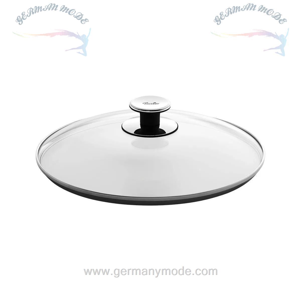 درب تابه قابلمه زودپز 28 سانتی فیسلر آلمان Fissler Glasdeckel 28 cm