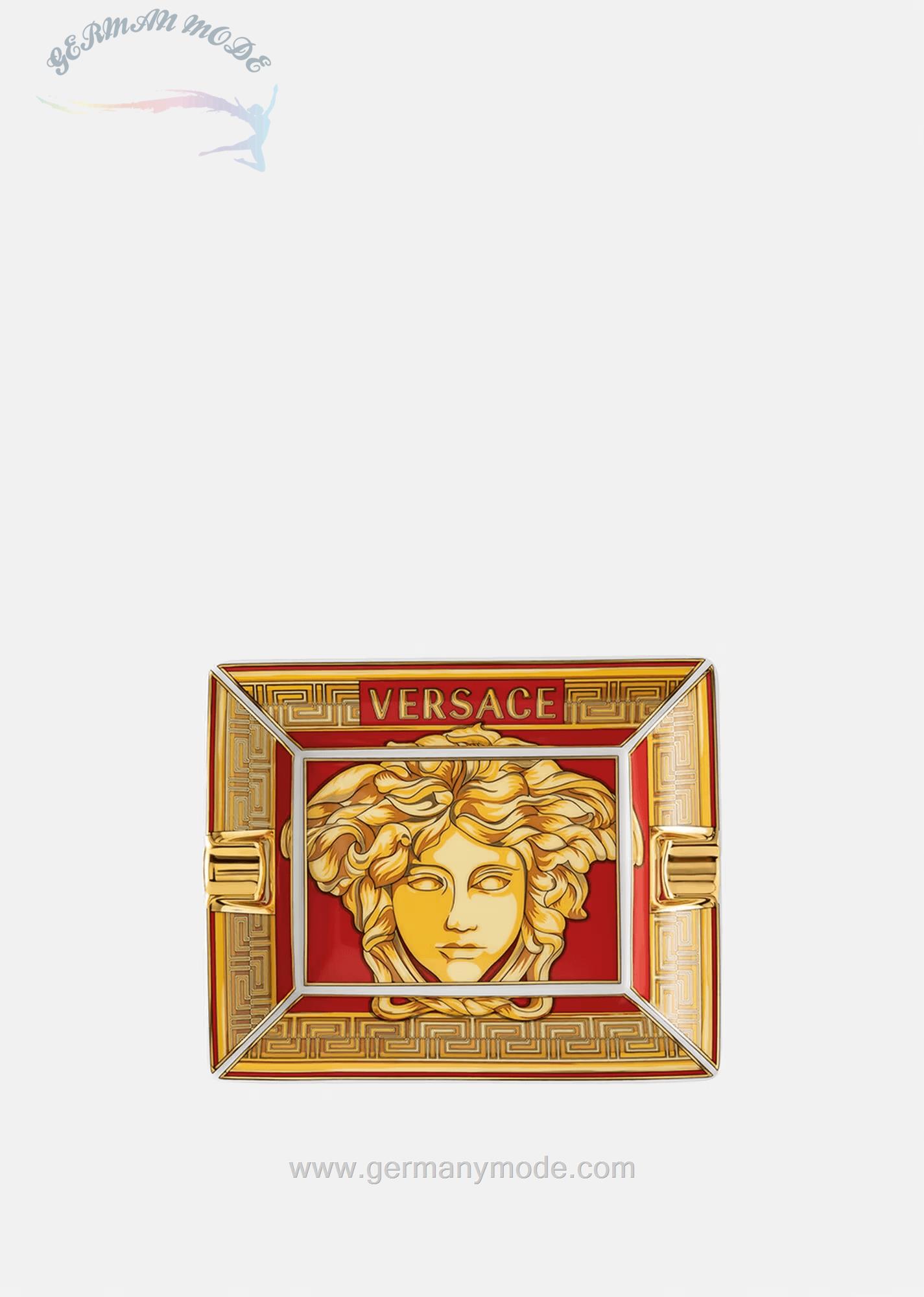 زیر سیگاری ورساچه ایتالیا VERSACE MEDUSA AMPLIFIED ASCHENBECHER 13 CM