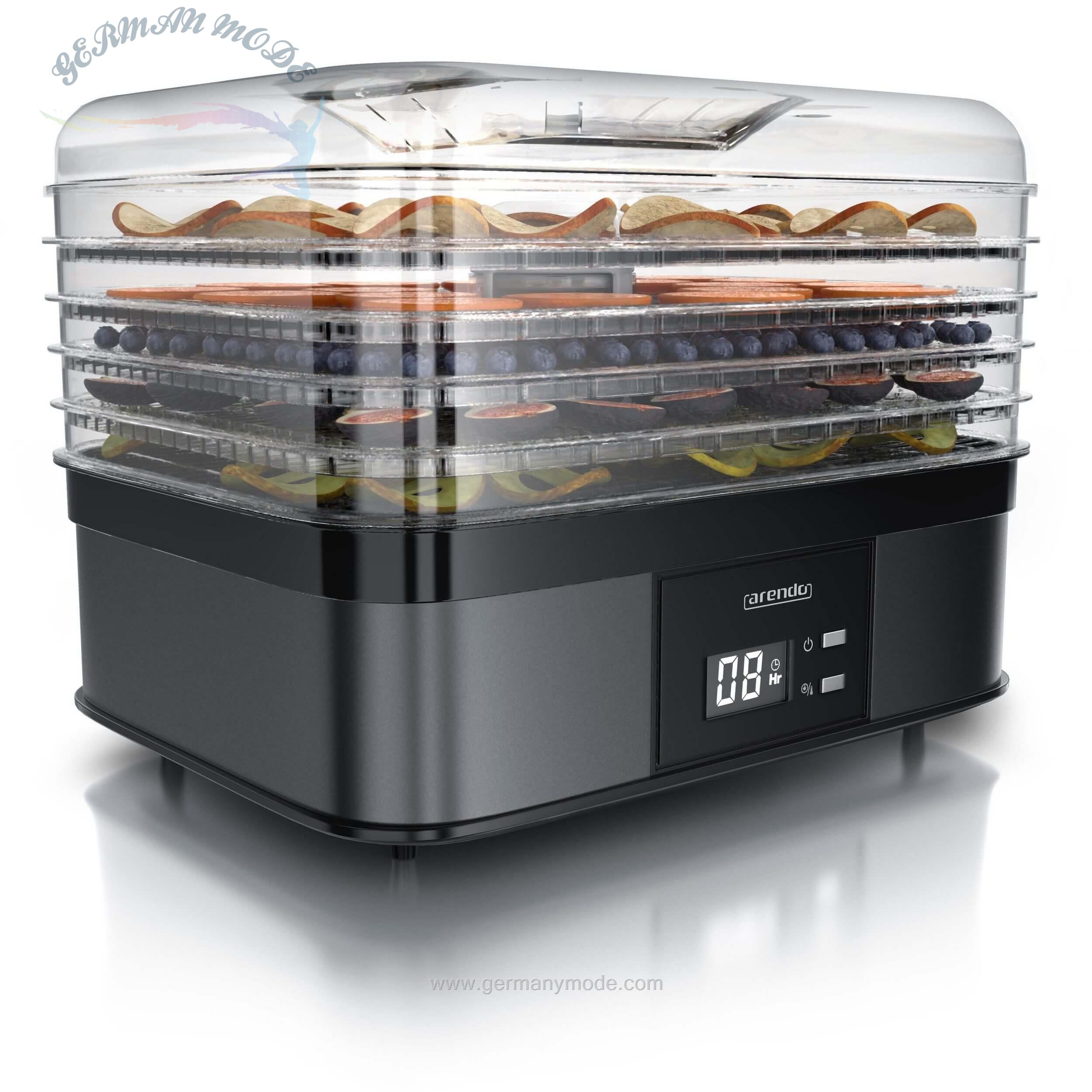 خشک کن میوه آرندو آلمان Arendo Dörrautomat 350 W- 5 Etagen- Dörrautomat