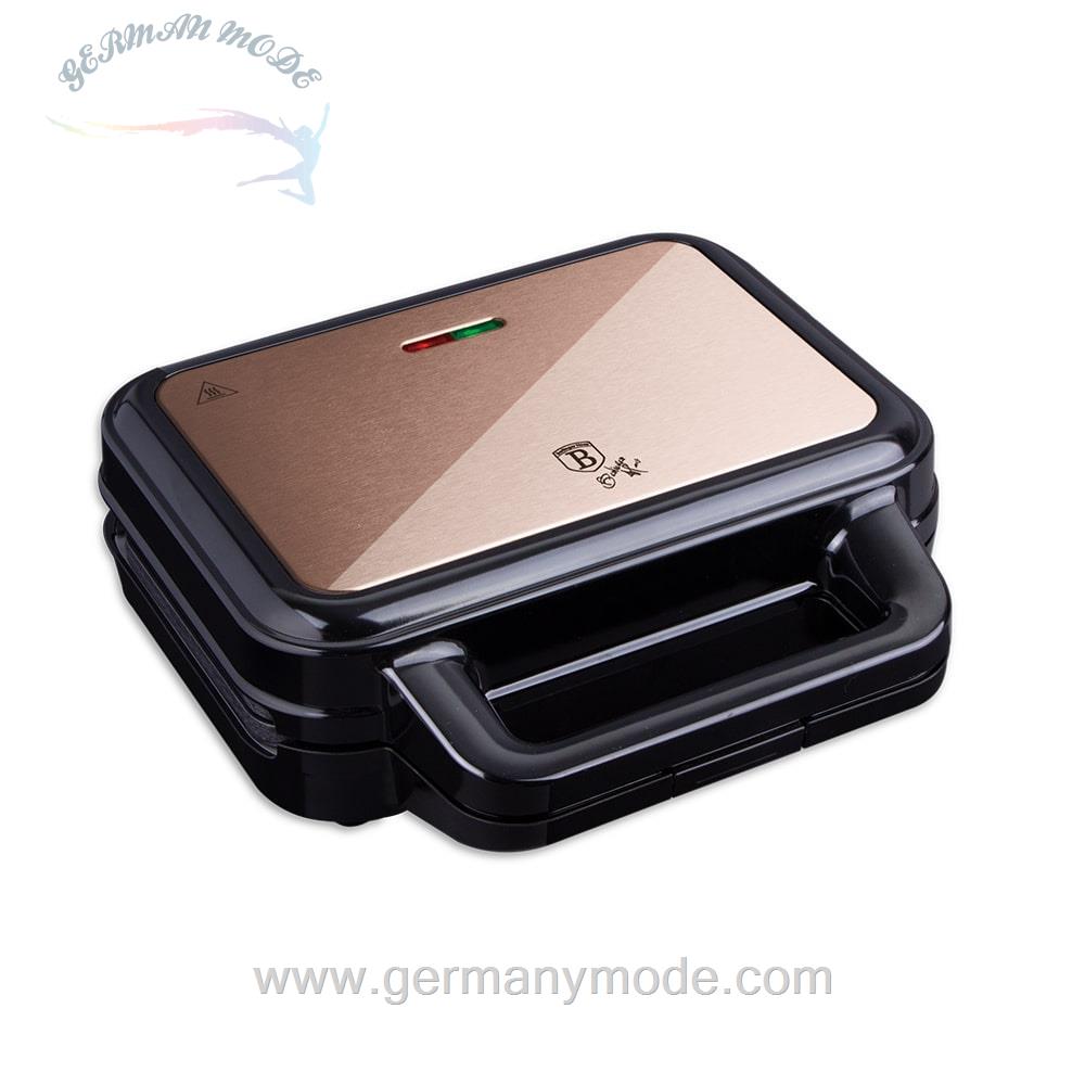 گریل ساندویچ ساز وافل ساز برلینگر هاوس مجارستان BerlingerHaus 3 IN 1 SANDWICH MAKER WITH DETACHABLE PLATES BERLINGER HAUS BH 9453