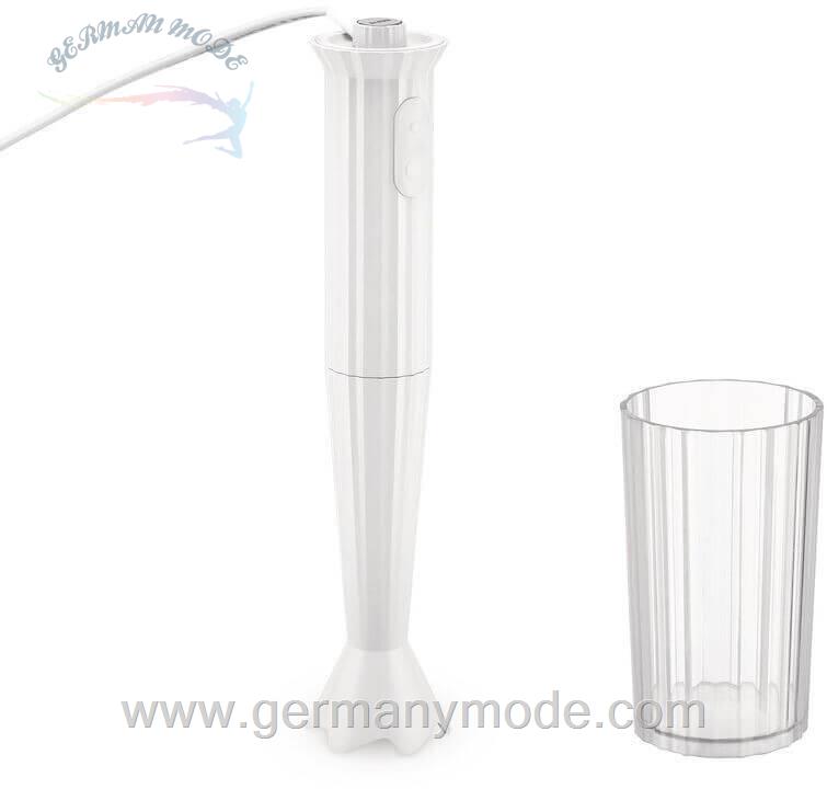 گوشت کوب برقی السی ایتالیا Alessi Plissé Stabmixer weiß- Leistung 500 Watt