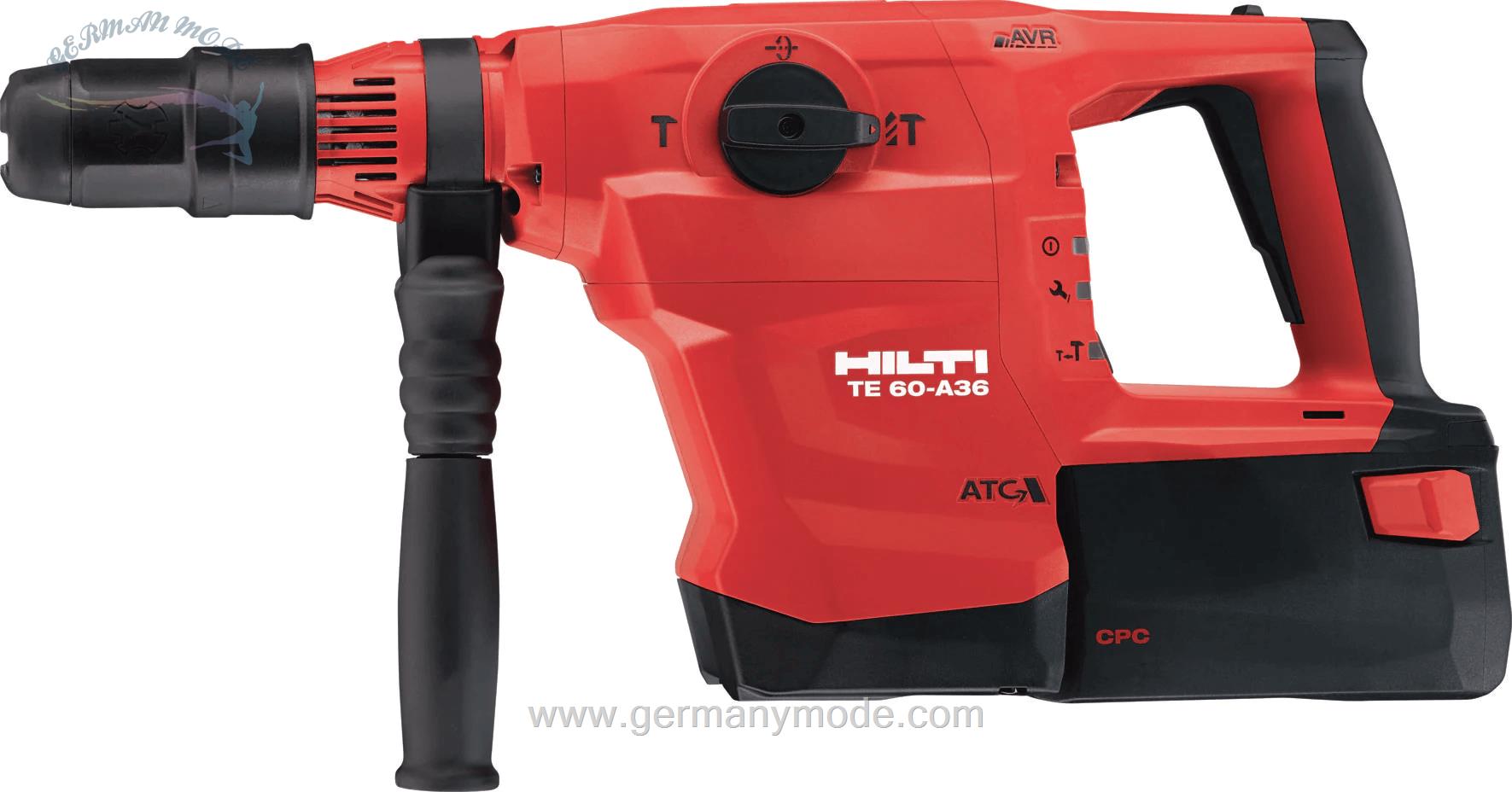 بتن کن شارژی هیلتی لیختن اشتاین HILTI AKKU-BOHRHAMMER TE 60-A36