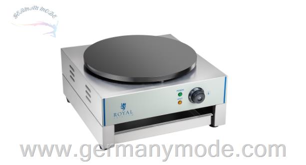 دستگاه کرپ ساز صنعتی تک بشقاب برقی رویال کترینگ آلمان Royal Catering RCEC-3000-E