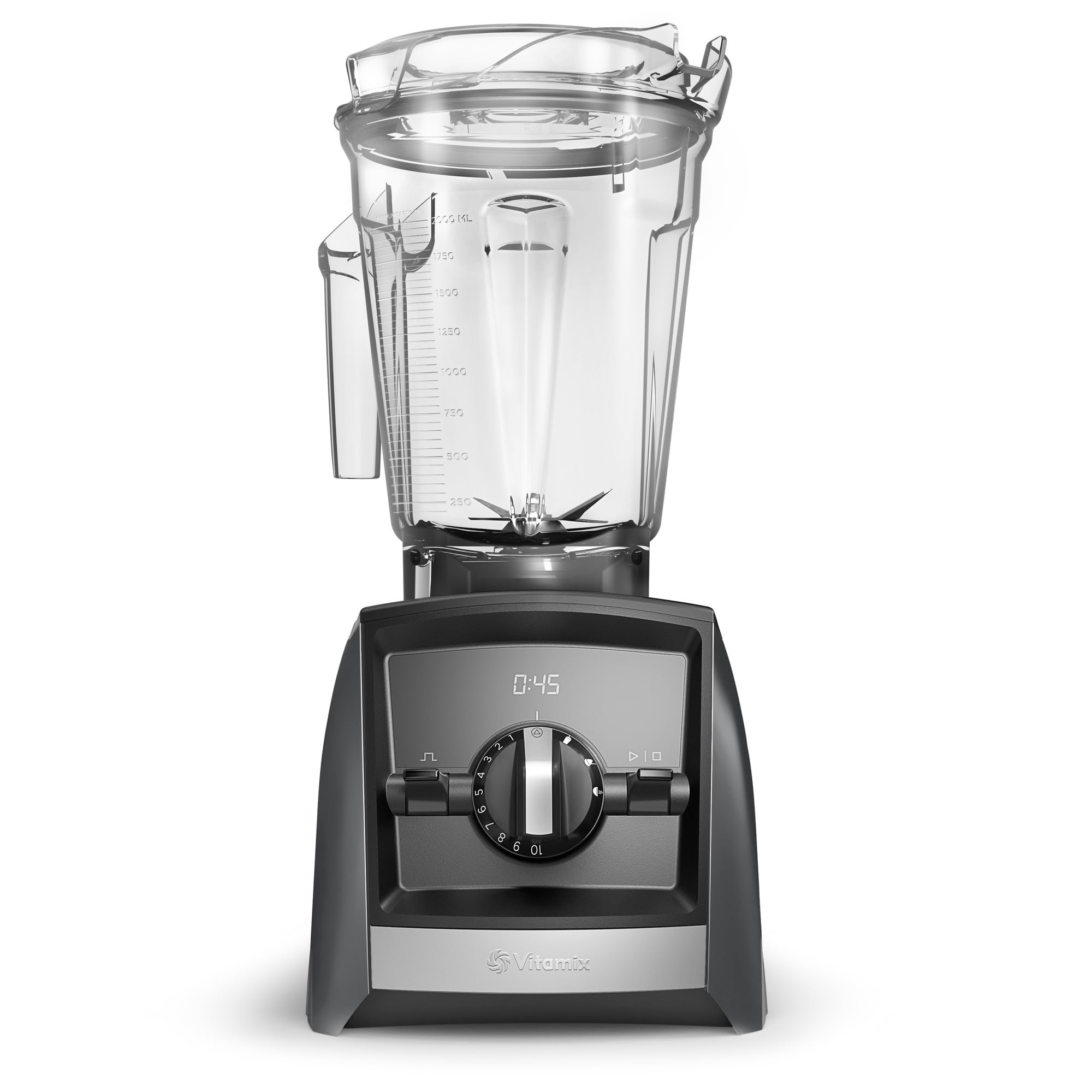 همزن هوشمند Vitamix Slate A2500 سری Ascent، حرفه‌ای، ۱.۸ لیتر، محفظه کم حجم، ۱.۸ لیتر، ۶۴ اونس مایع