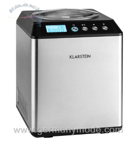 بستنی ساز خانگی کمپرسوردار 2 لیتری کلارشتاین آلمان Klarstein Vanilla Sky silber