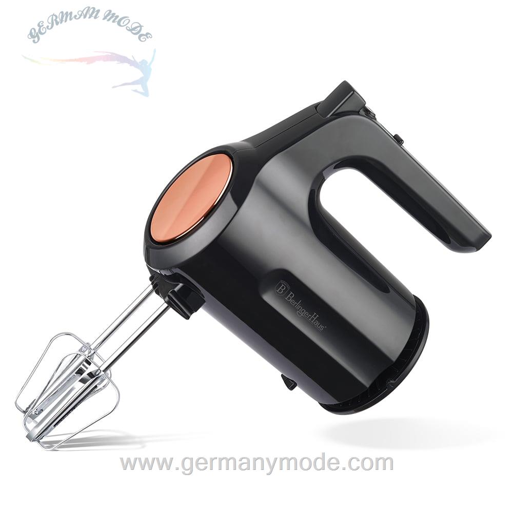 همزن برقی برلینگر هاوس مجارستان BERLINGER HAUS HAND MIXER BH/9067 BLACK ROSE COLLECTION
