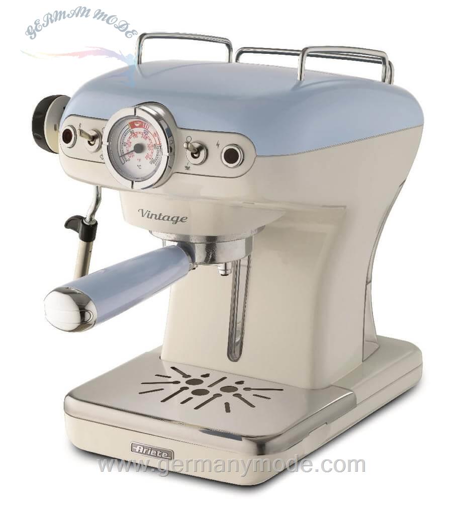 اسپرسو ساز پورتافیلتر آریته ایتالیا Ariete Espresso Vintage light blue