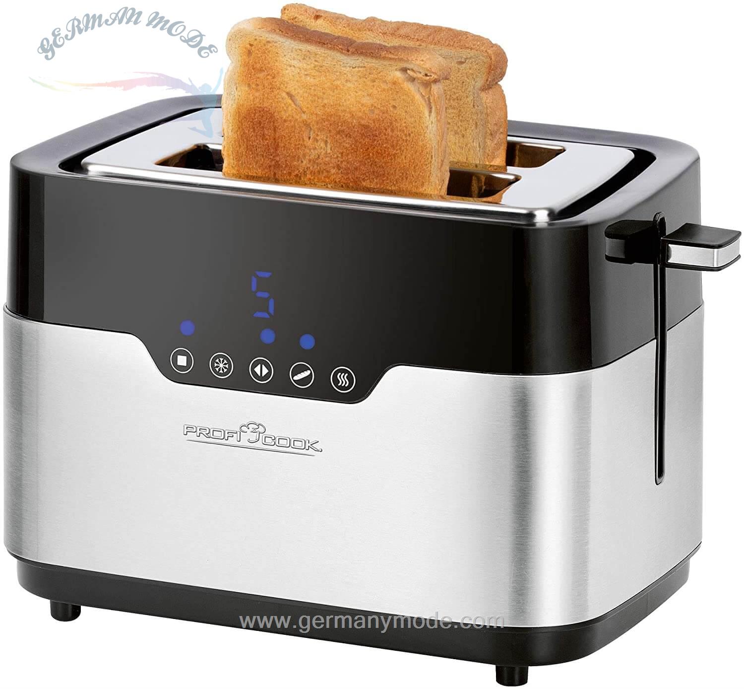 توستر پروفی کوک آلمان ProfiCook Toaster PC-TA 1170- 2 kurze Schlitze- für 2 Scheiben-920 W