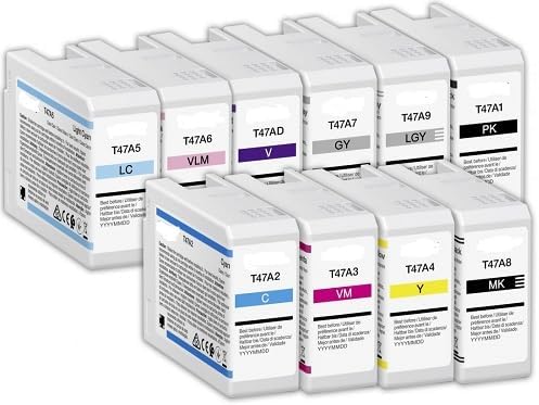 پک کارتریج پرینتر اپسون ژاپن سازگار با ABC برای Epson T47A برای Surecolor SC-P900