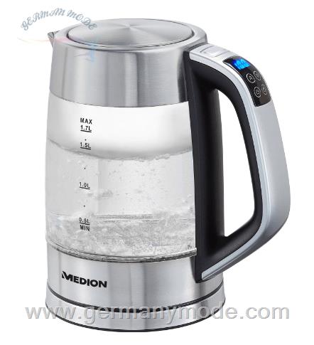 کتری برقی دیجیتال مدیون آلمان Medion MD10210 digital 2200 W (1,7 L)