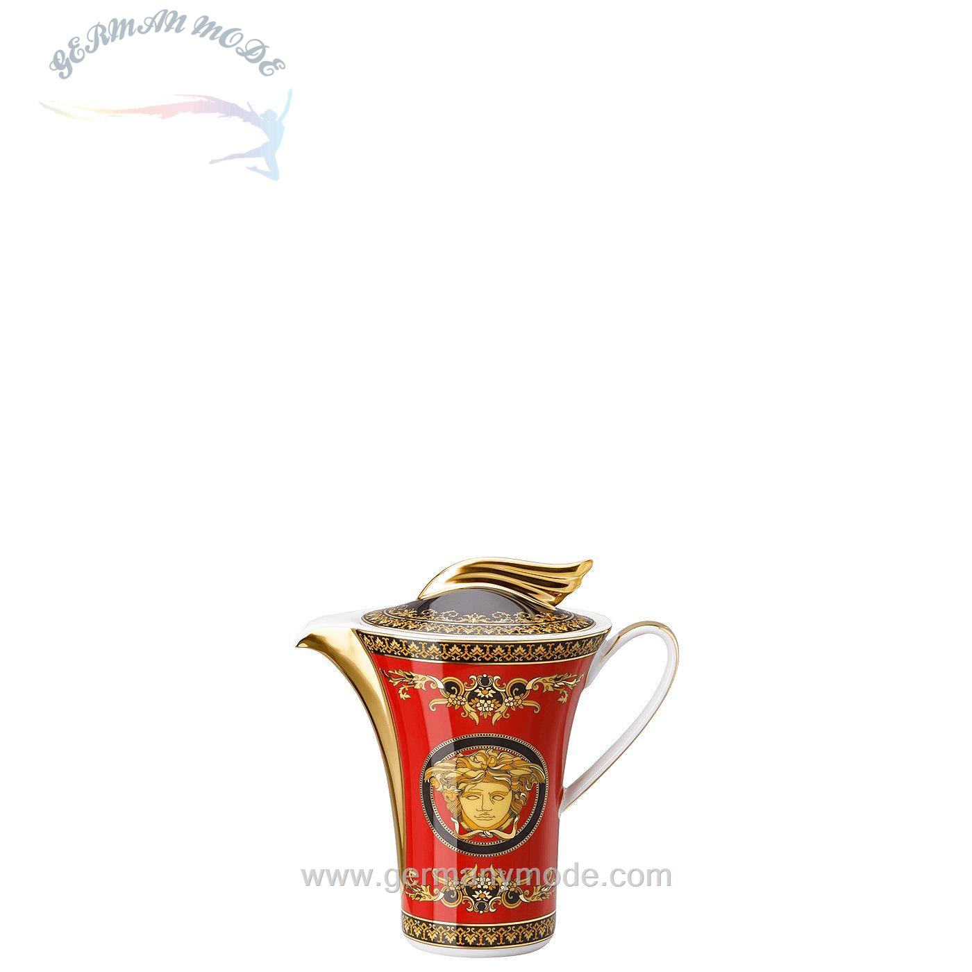قوری شیر خوری 6 نفره روزنتال آلمان Rosenthal meets Versace Milchkännchen Ikarus Medusa Milchkännchen 6 Personen