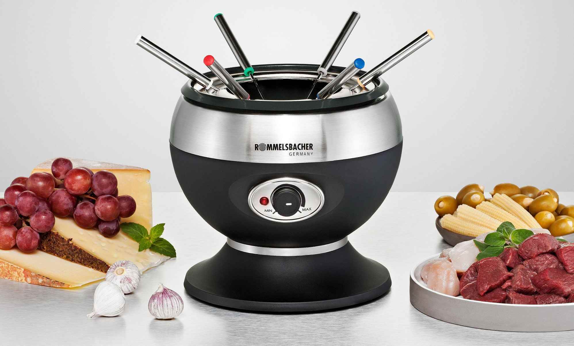 شکلات گرم کن روملزباخر آلمان Rommelsbacher Elektro-Fondue F 350