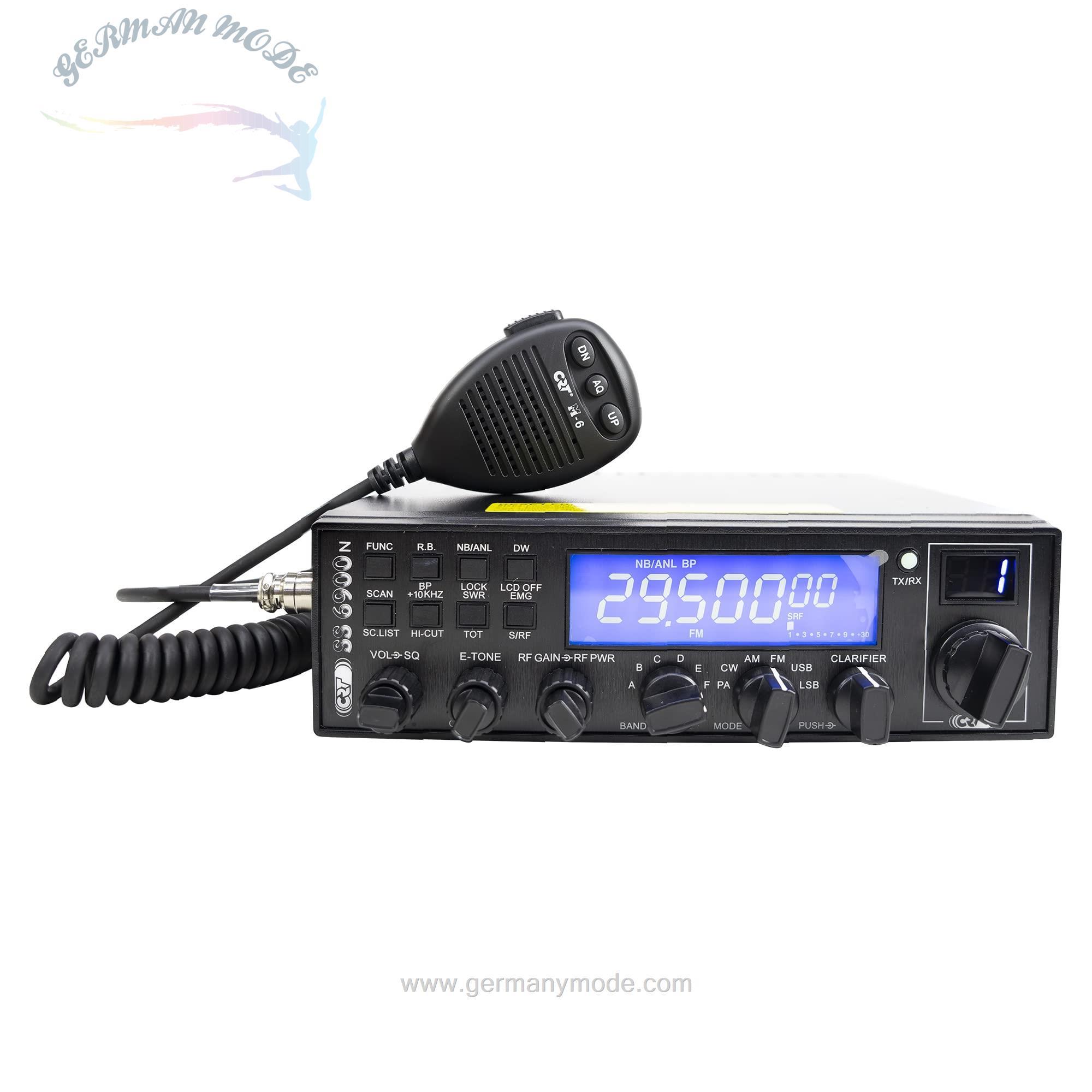گیرنده فرستنده رادیو آماتور Tumuued 1Set MCHF V0.6.3 HF SDR با منبع تغذیه + دوشاخه میکروفون EU، 500377453A2