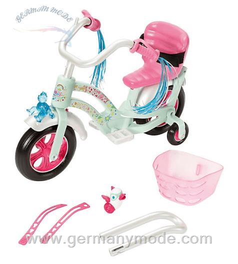 مجموعه دوچرخه عروسک Zapf Creation BABY born® Fahrrad in Geschenkverpackung