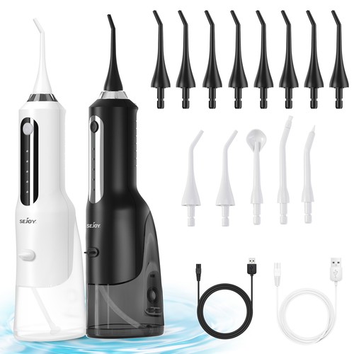 خرید از ایبی - SEJOY Electric Oral Irrigator Water Flosser Wireless 5 Modes Oral Irrigator Dental
