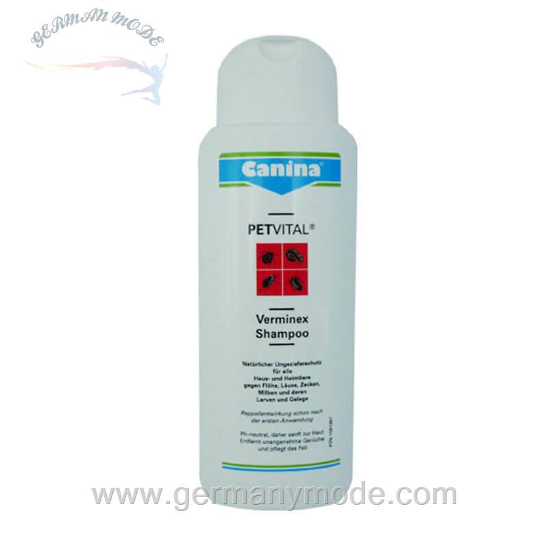 شامپو سگ کانینا آلمان Canina Petvital Verminex Shampoo -250ml