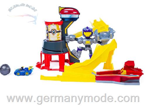 مجموعه اسباب بازی پرتاب شهاب سنگ Spin Master PAW Patrol Mighty Pups True Metal Meteor Spielset mit Chase Metall-Fahrzeug