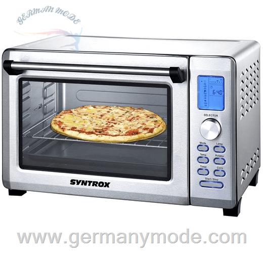 مینی فر 38 لیتری سینتروکس آلمان Syntrox Germany Back-Chef BO-2000W-D-RO-38L Inox