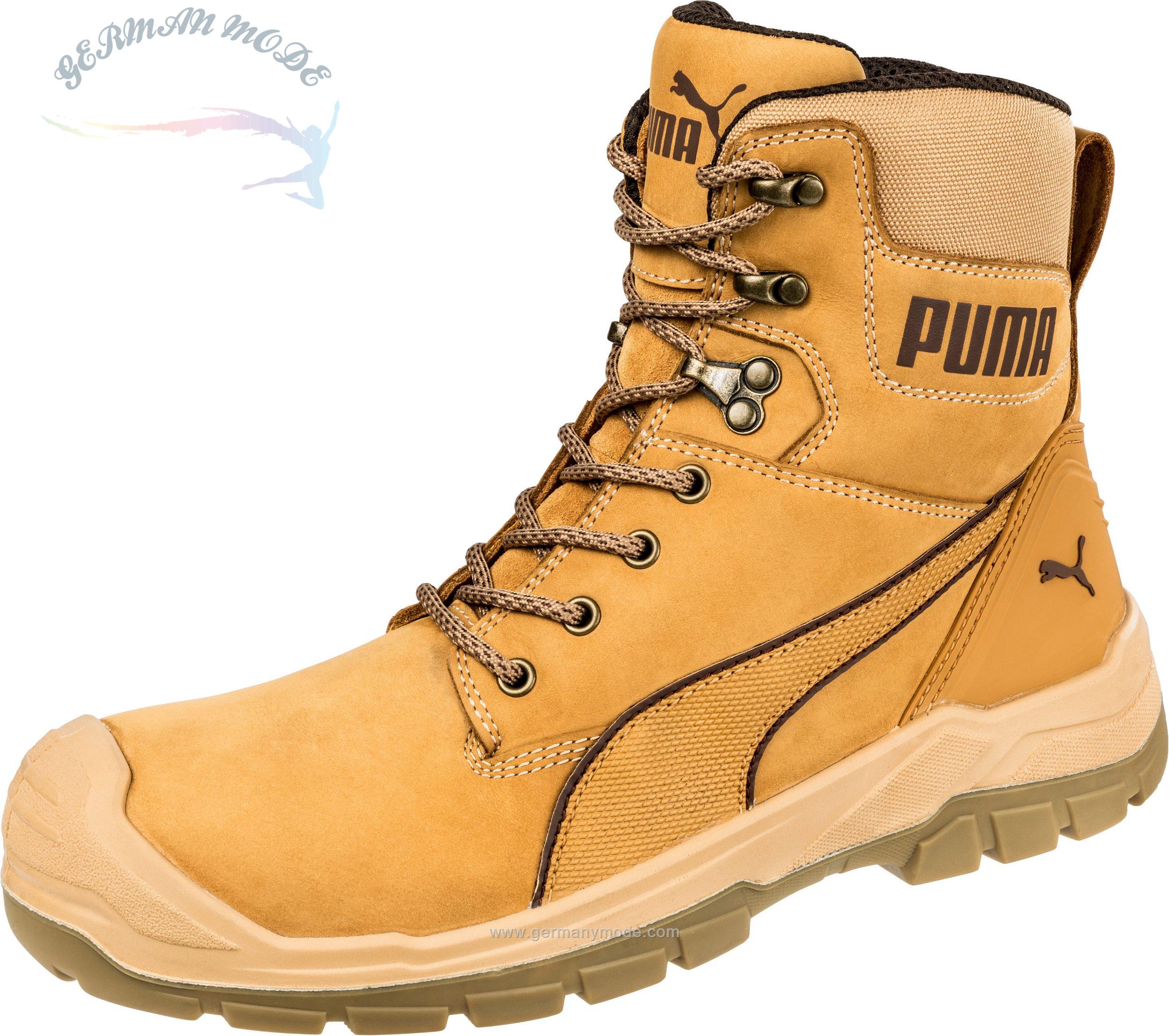 کتانی کوهنوردی مردانه پوما (آلمان) Conquest Wheat High S3 HRO SRC